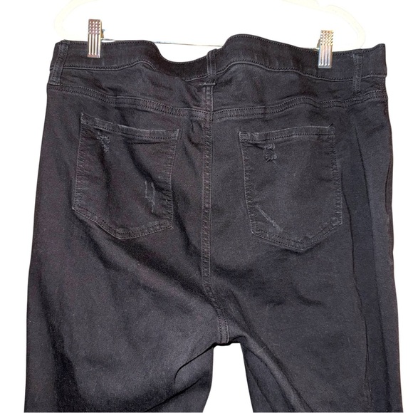 TORRID Sky High Skinny High Rise Denim Jeans Black Stretch Size 18T Tall - Picture 9 of 16